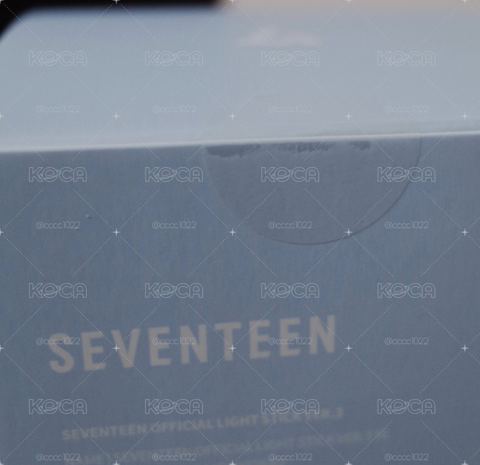 速出 現貨 全新 十週年 手燈 SEVENTEEN 克拉