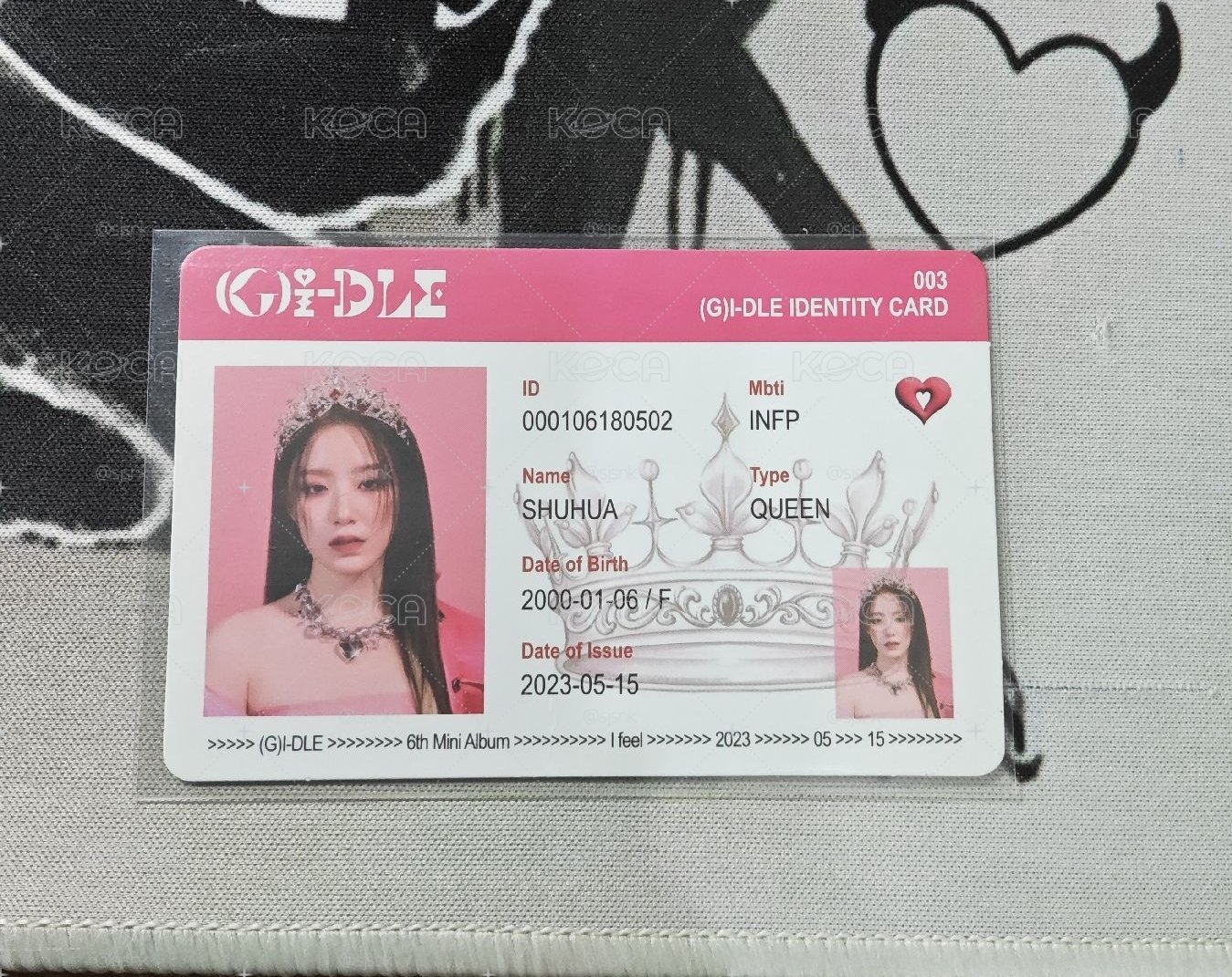 刷ID卡（粉）