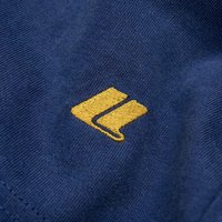 LOGO長袖上衣_海軍藍