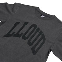 LOGO長袖上衣_炭灰色