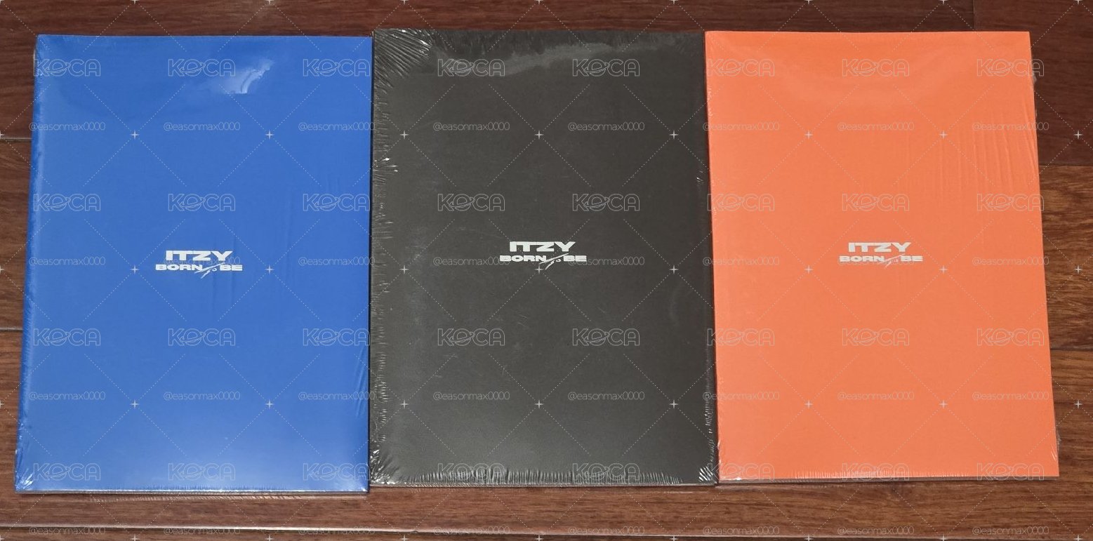 ITZY  BORN TO BE 普版 未拆專