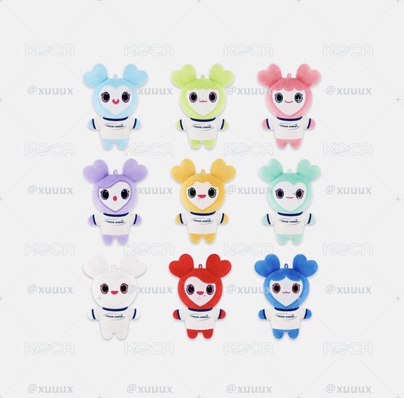 TWICE 十週年的娃