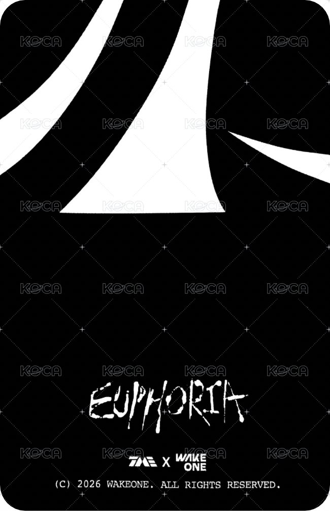 迷一 QQ音樂 二星·出道定格卡 星光卡  背面