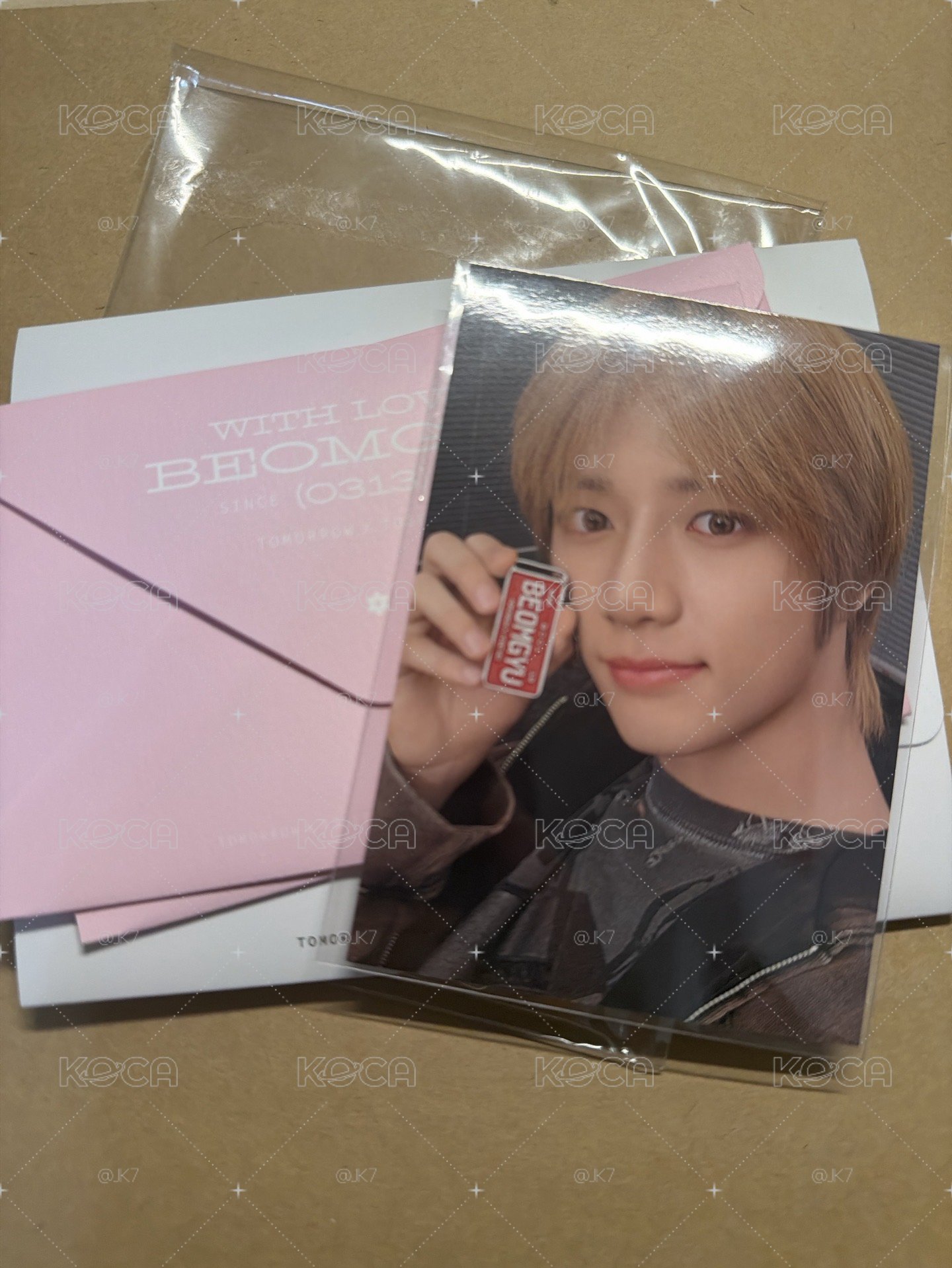 #TXT杋圭生日信封