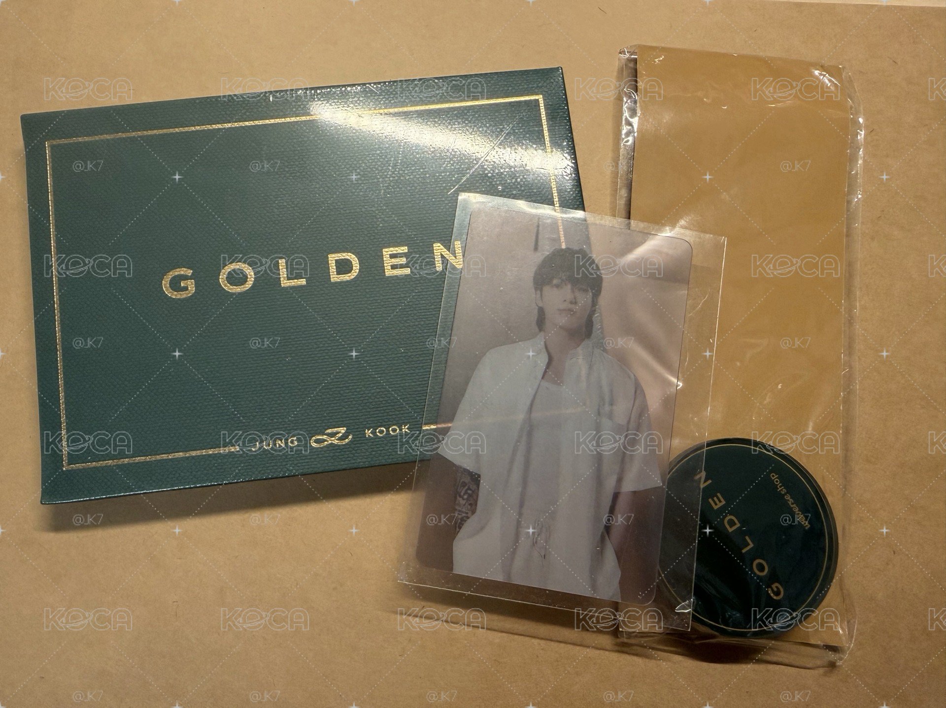 #JUNG KOOK GOLDEN 電子專一組