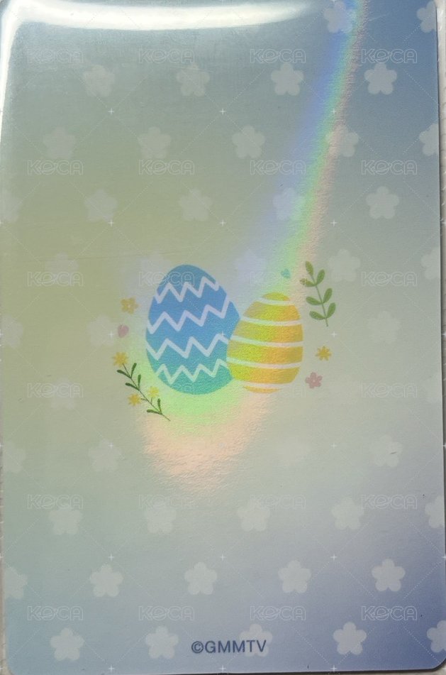 GMMTV POP-UP STORE IN TOKYO 2026 隨機卡  背面