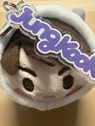 #BTS 小島 鑰匙圈吊飾 動物大頭款