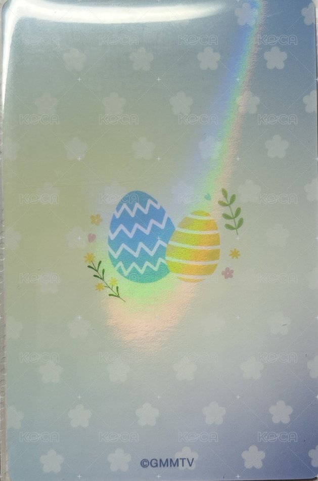 GMMTV POP-UP STORE IN TOKYO 2026 隨機卡  背面