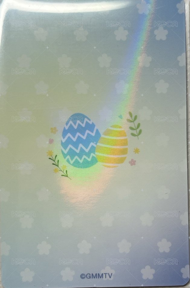 GMMTV POP-UP STORE IN TOKYO 2026 隨機卡  背面