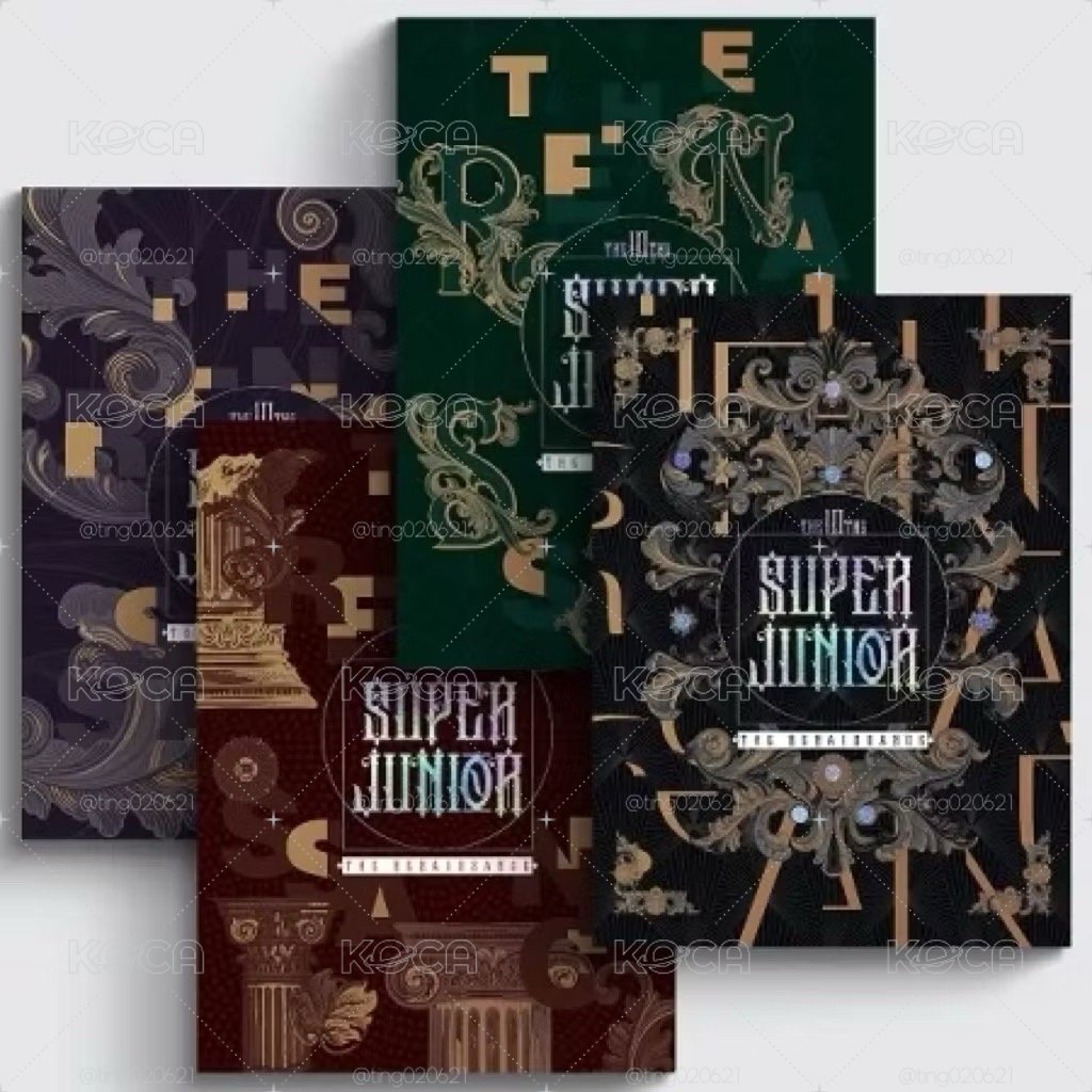 空專 SUPER JUNIOR - VOL.10 THE RENAISSANCE 正規十輯 BEAUTIFUL Ver
