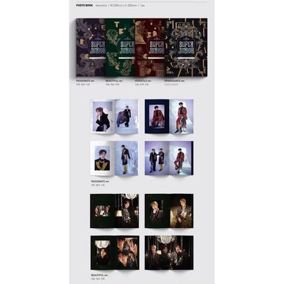 空專 SUPER JUNIOR - VOL.10 THE RENAISSANCE 正規十輯 BEAUTIFUL Ver