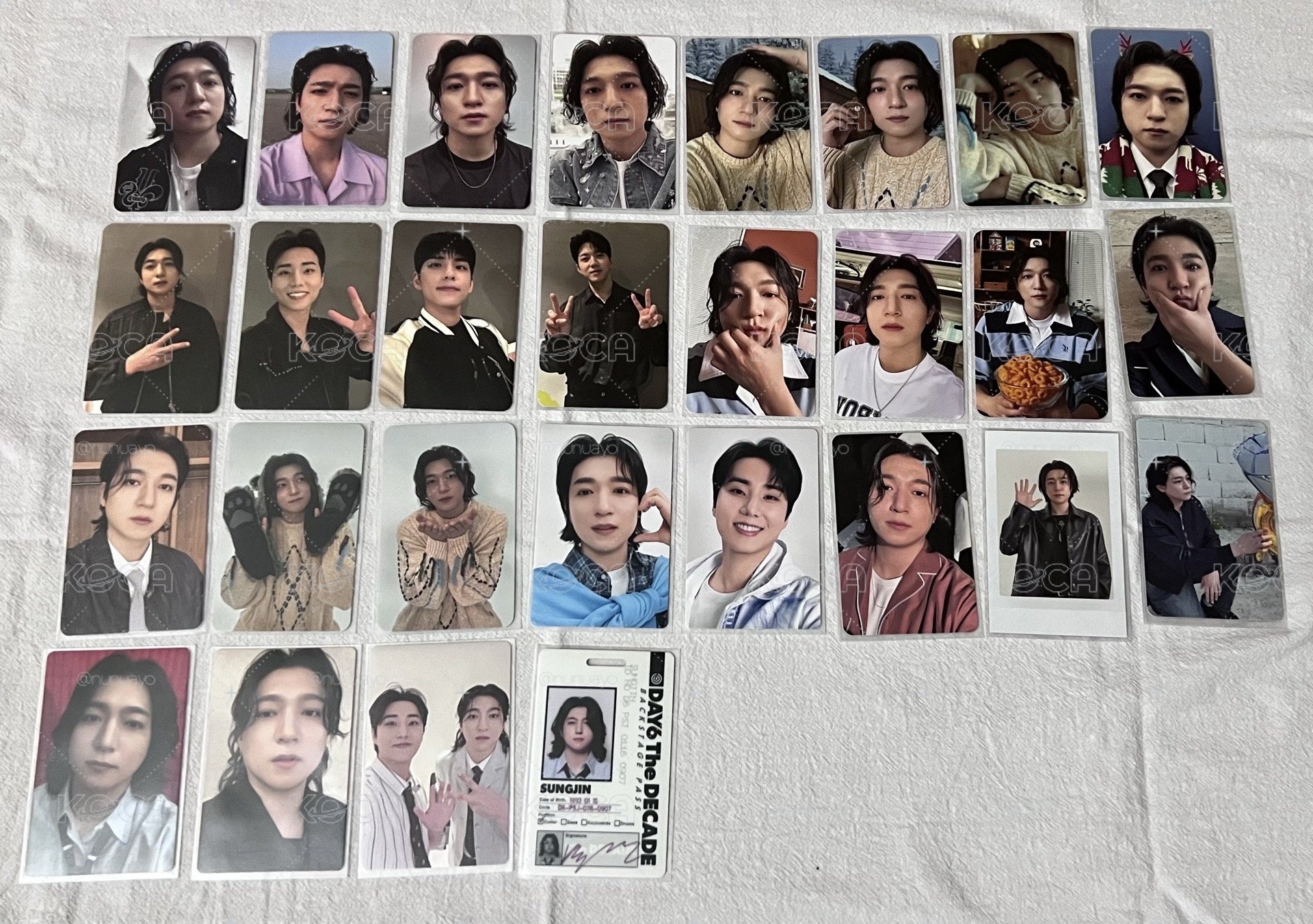 朴晟鎮大盤 迷八 迷九 入場卡 特典卡 寶寶卡