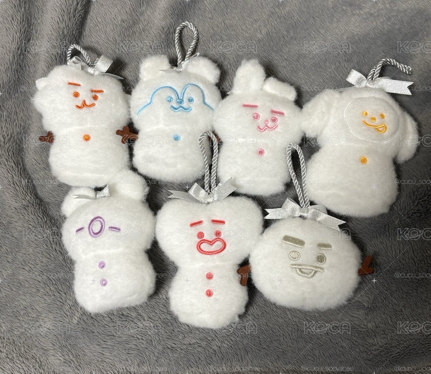 BT21 吊娃 Snowman系列