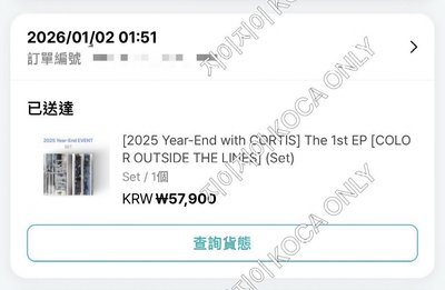 CORTIS Weverse 年末特典 乾鎬+成玹