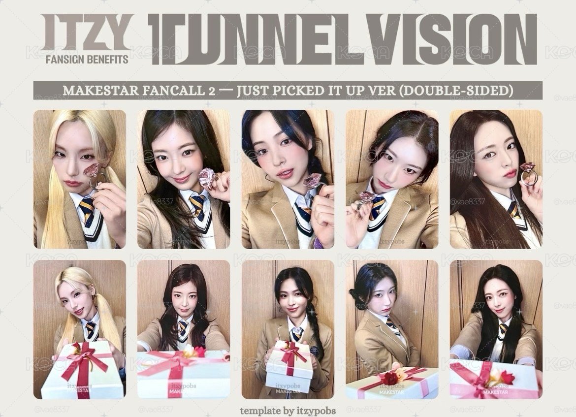 ITZY 來的路上撿到的