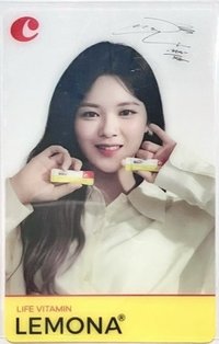 TWICE X LEMONA   代言卡 