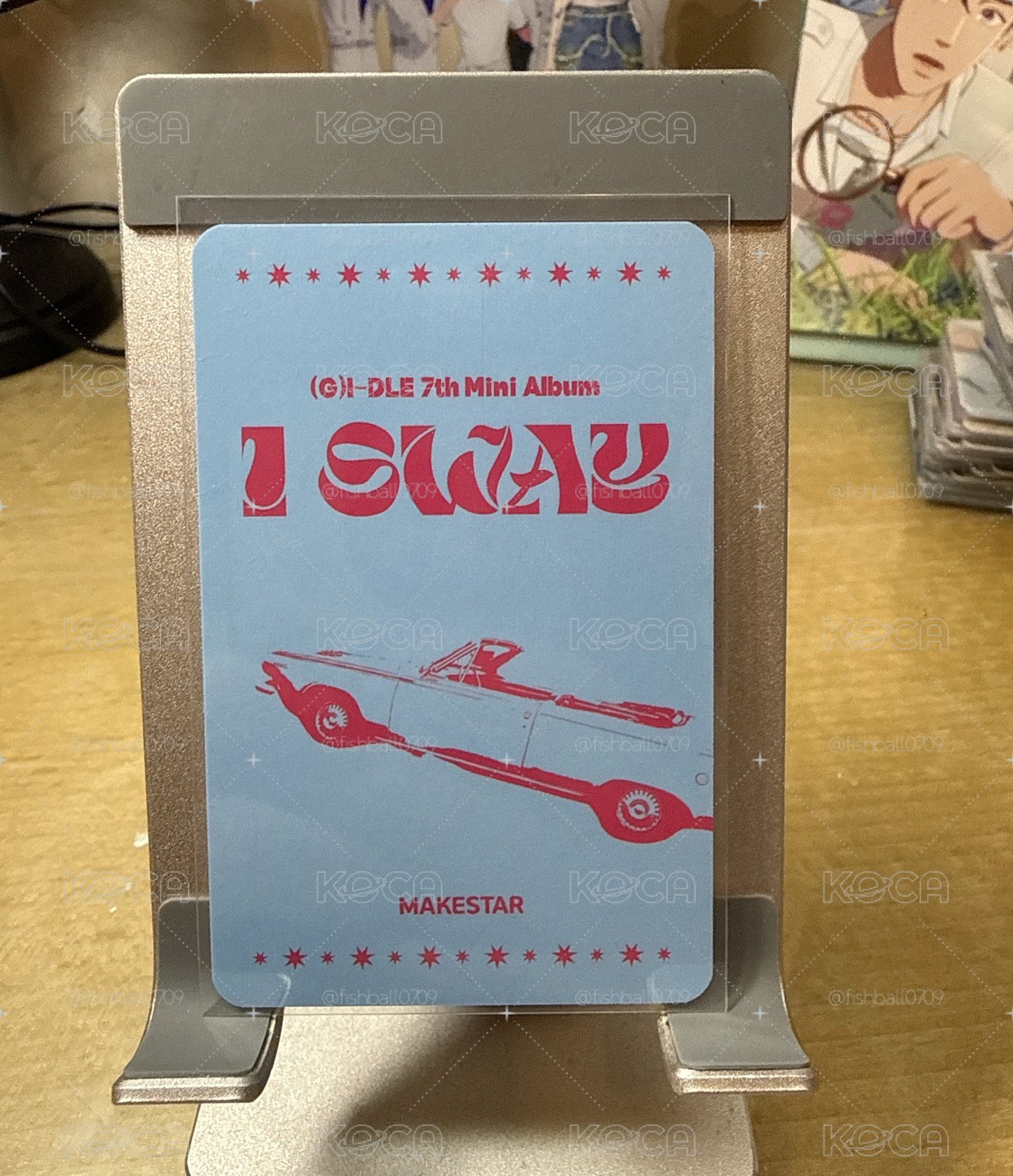 I-dle 迷七 I Sway ms8.0特典卡