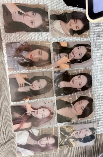 Itzy whoop 日本簽售特典一套