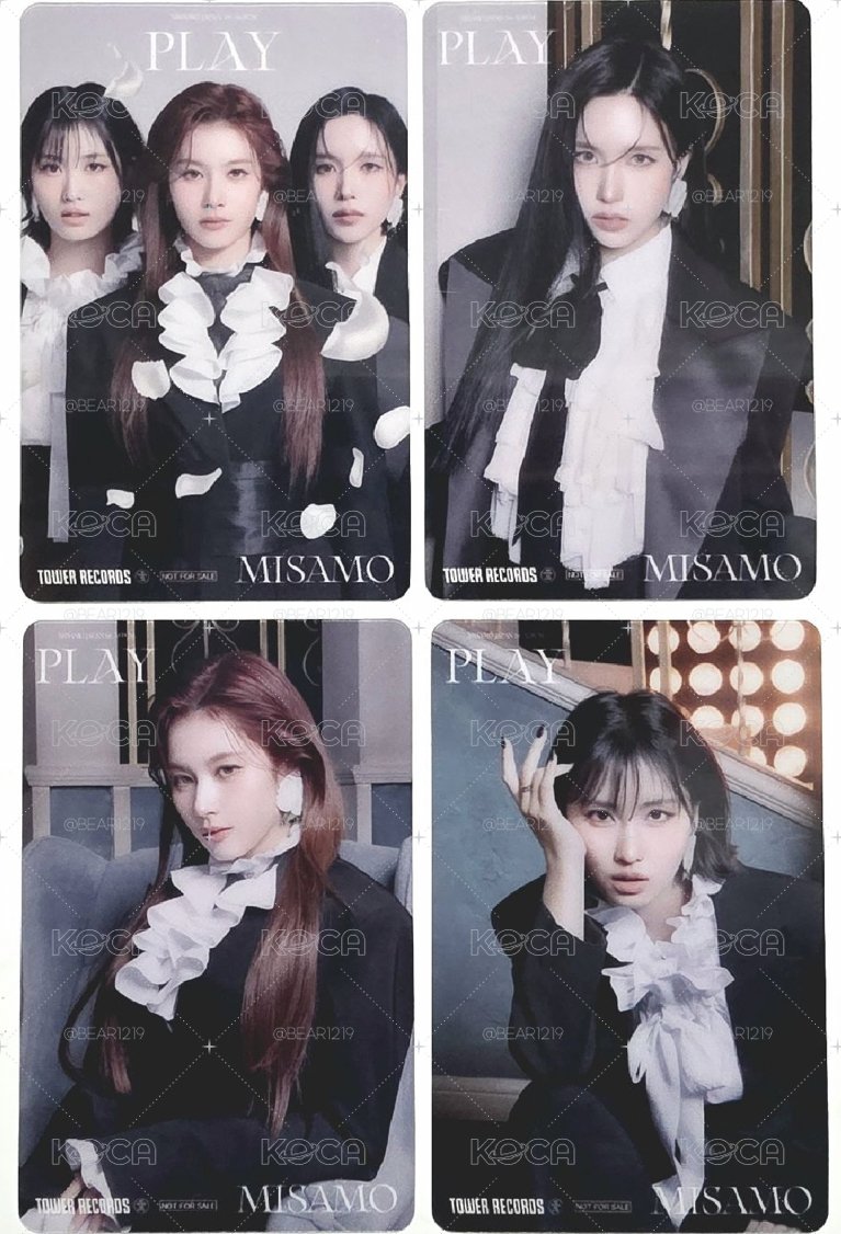 MISAMO PLAY 塔店特典卡