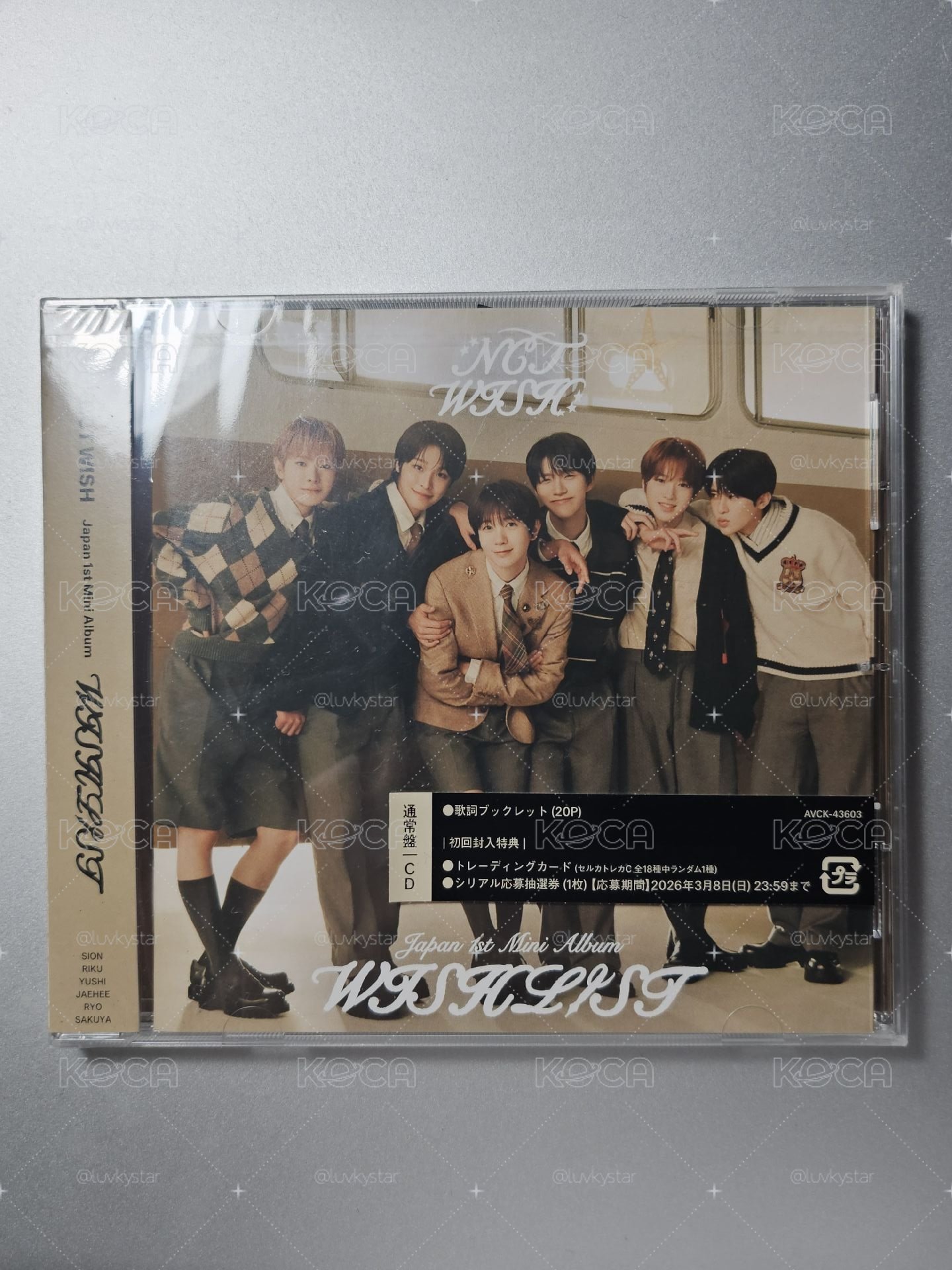 wishlist 通常盤 全新未拆