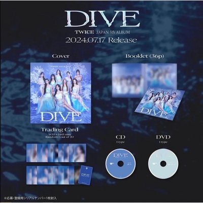 TWICE JP正規五 專輯 初回限定A盤 B盤 通常盤