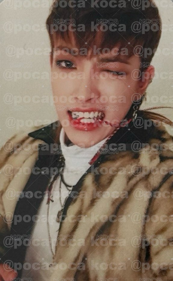 Zero to One 打歌卡 SAY MY NAME 公放卡 背面