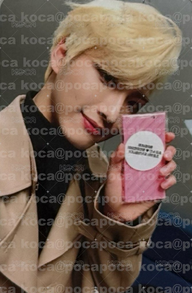 Zero to One 打歌卡 SAY MY NAME 打歌卡 背面