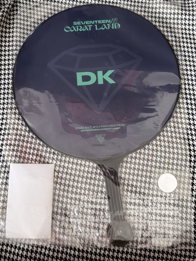 （現貨 紙箱寄出）seventeen 2022 李碩珉 克拉島 大扇 扇子