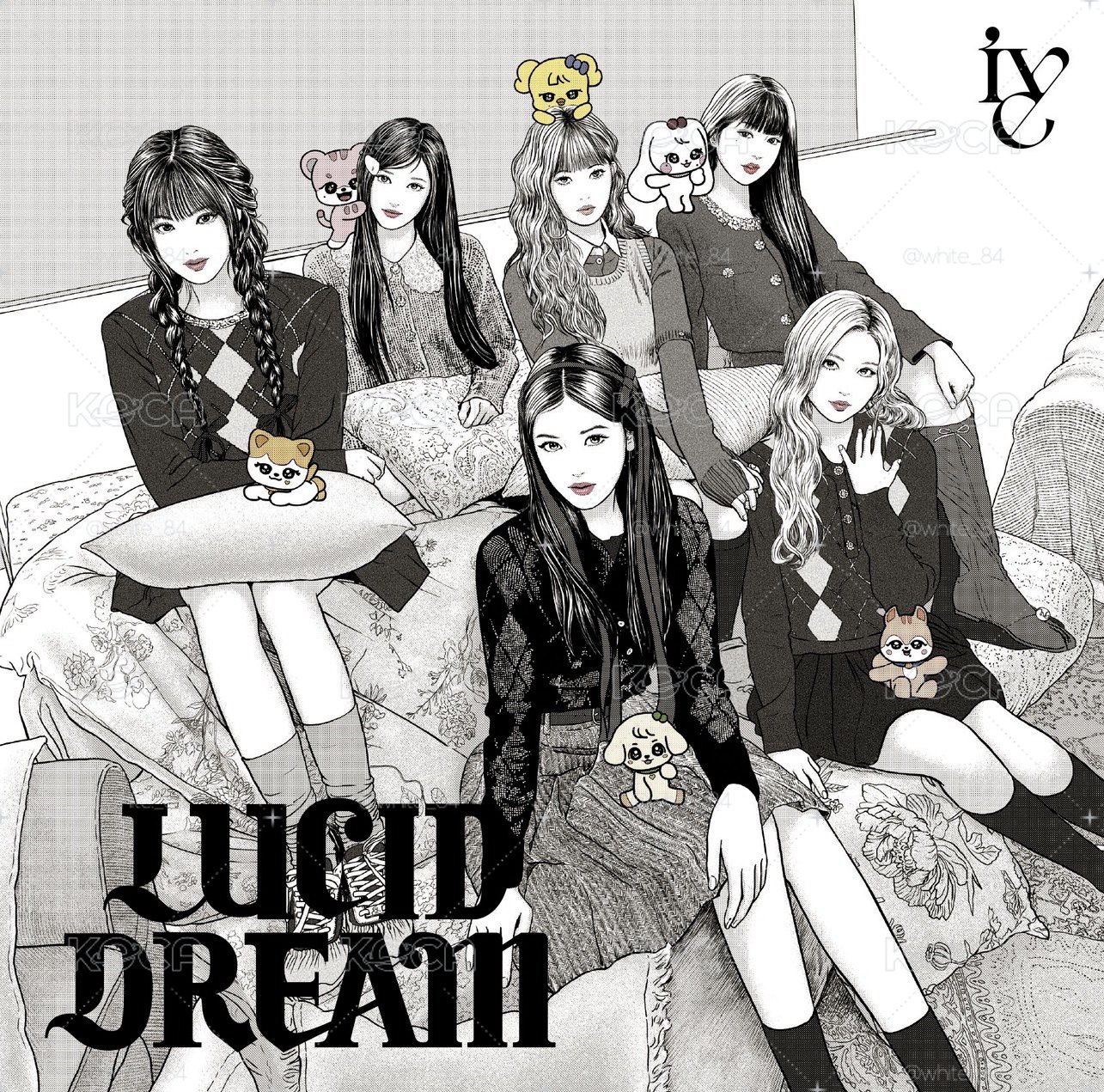 IVE日專期間限定盤+隨機成員專卡