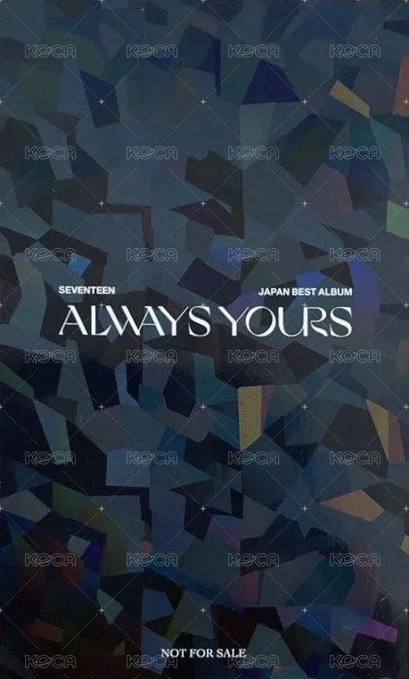 always yours hmv 抽選卡  背面