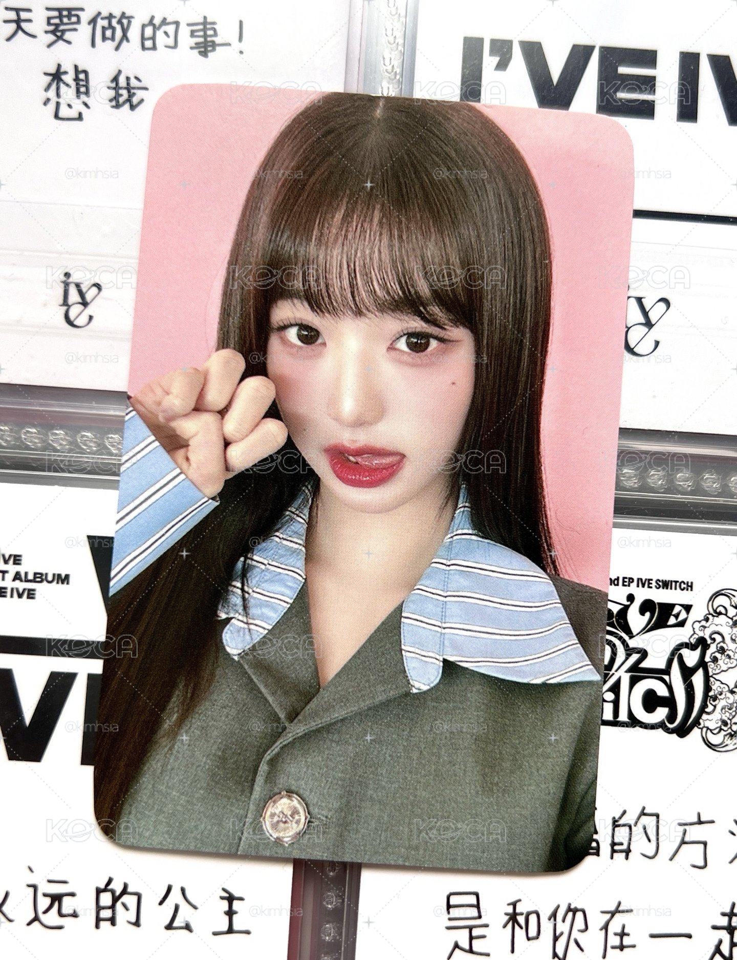24’FM MAGAZINE IVE 周邊卡 卡套卡