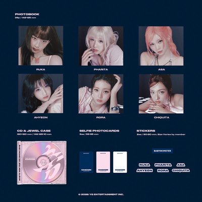 BABYMONSTER 迷你三輯 WVS通路單封