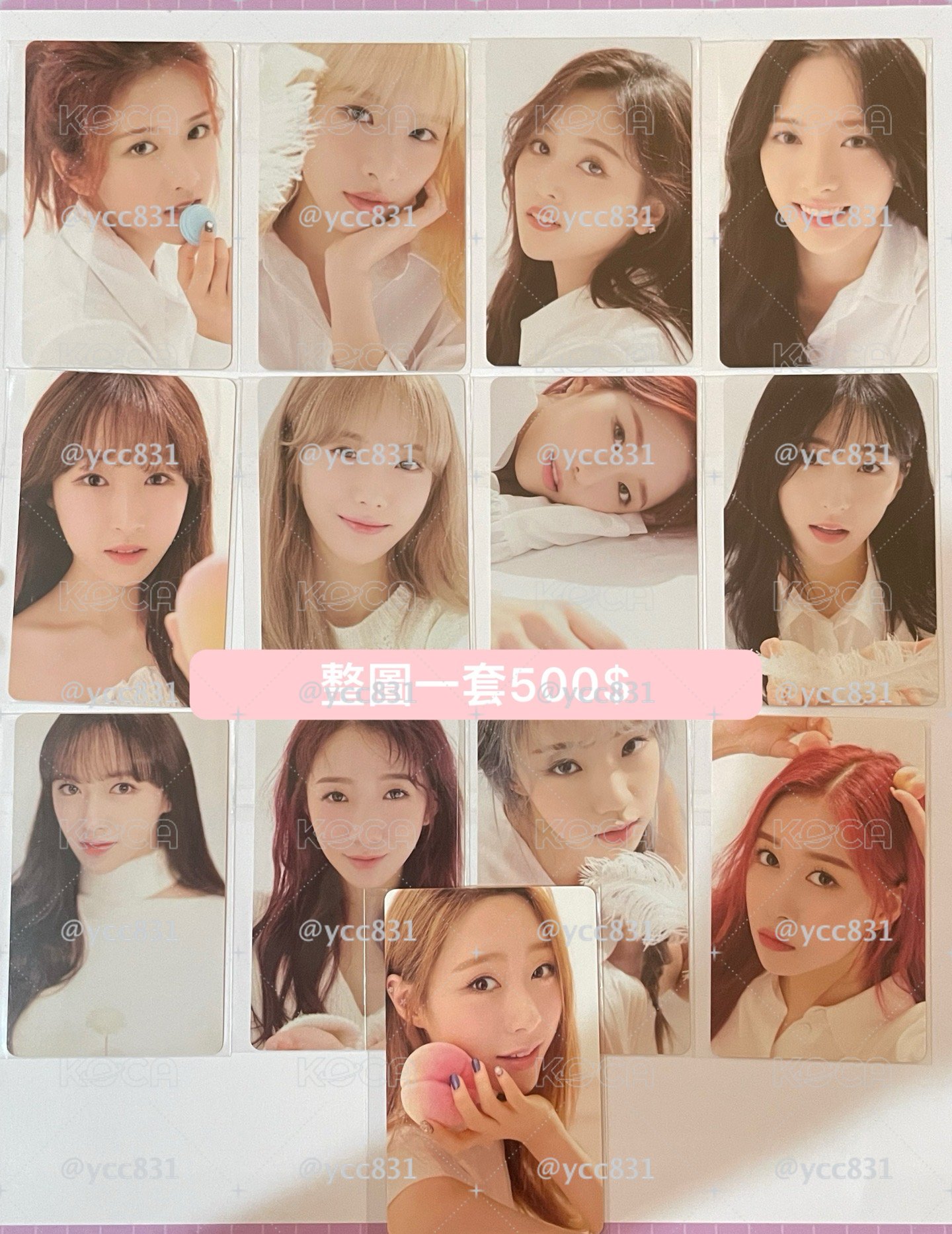 宇宙少女 WJSN 2019年曆小卡組