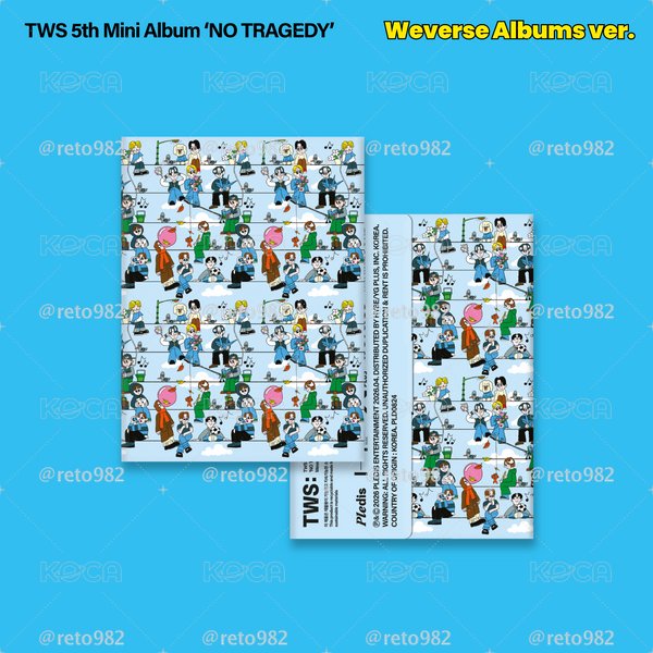 預購- TWS 「NO TRAGEDY 」電子專 全新未拆 代購 