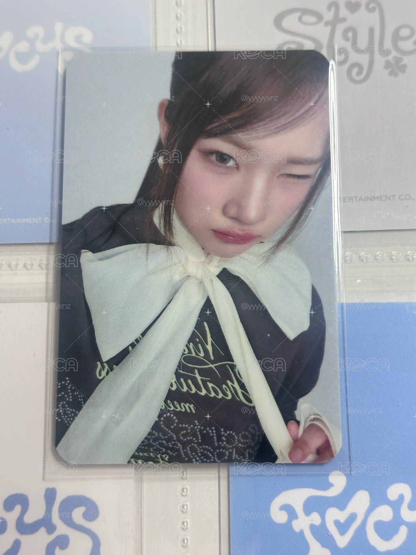 現貨 h2h lily brown代言卡 juun