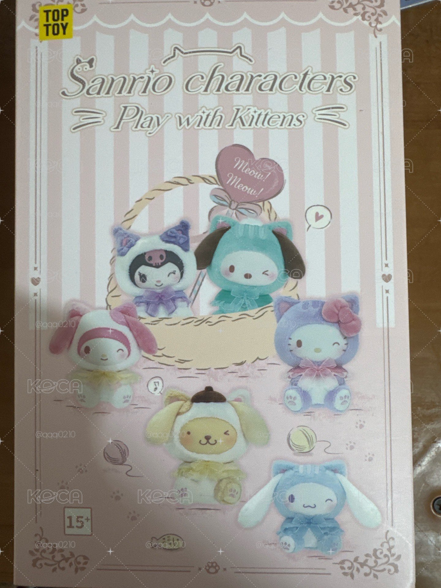 TOPTOY 逗逗小貓系列盲盒