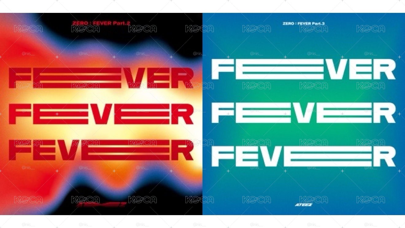 ATEEZ fever pt.2、3 星、榮 簽售卡