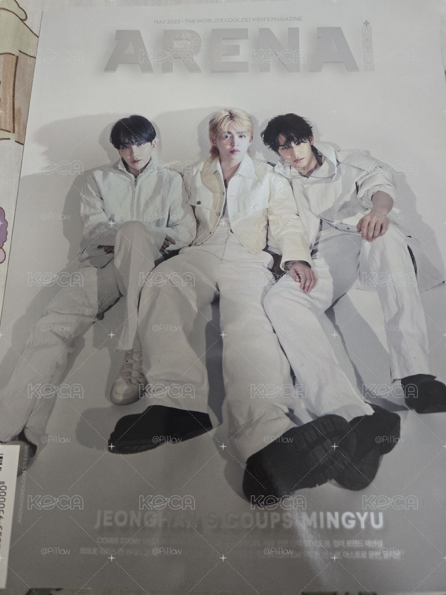 2022淨漢 S.coups 珉奎arena雜誌