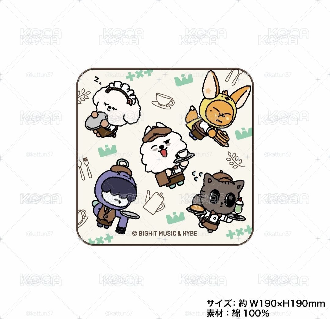 TXT CAFE 2026 小毛巾 現貨