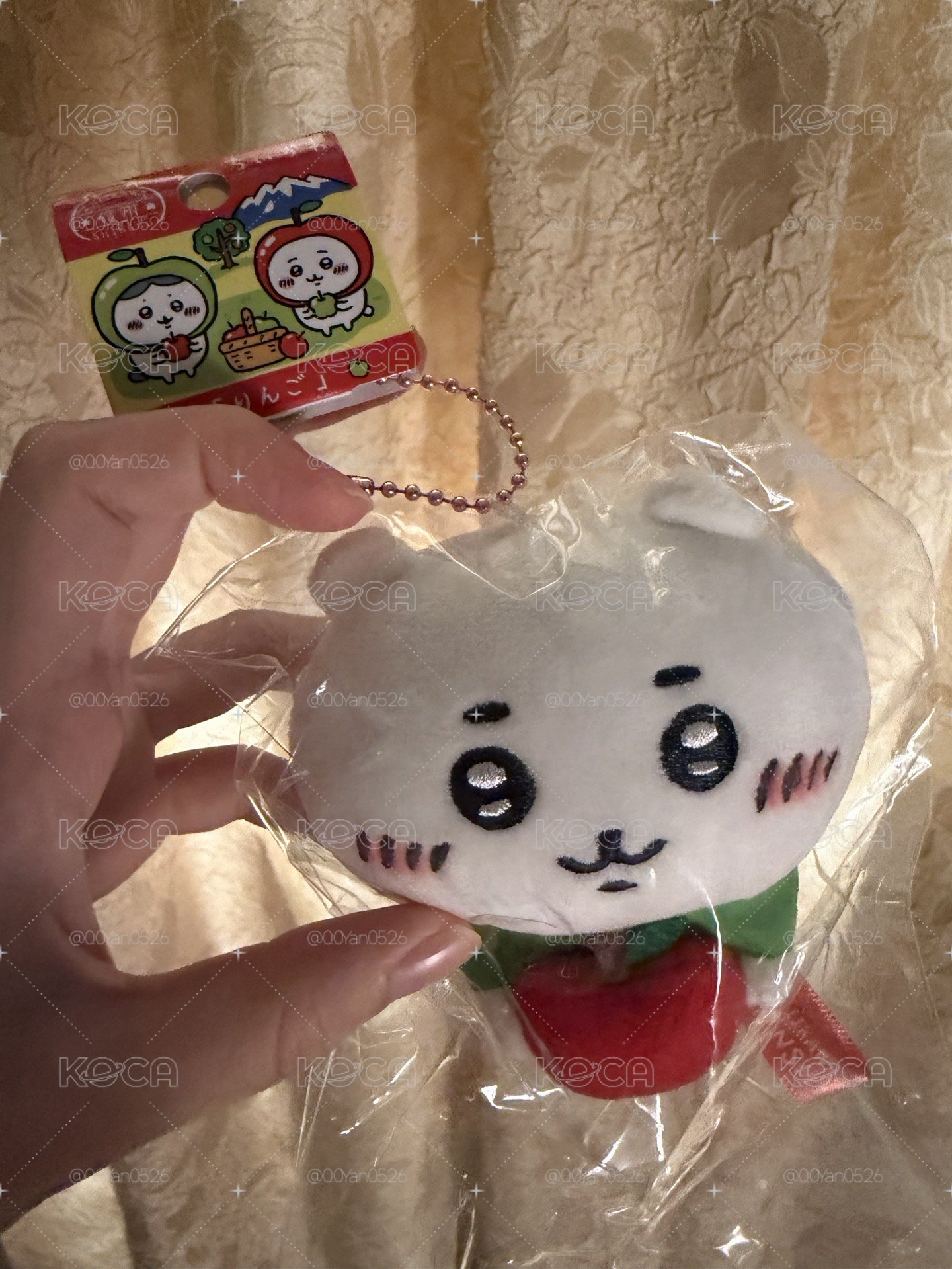 地區限定（蘋果吉伊）有挑過臉！