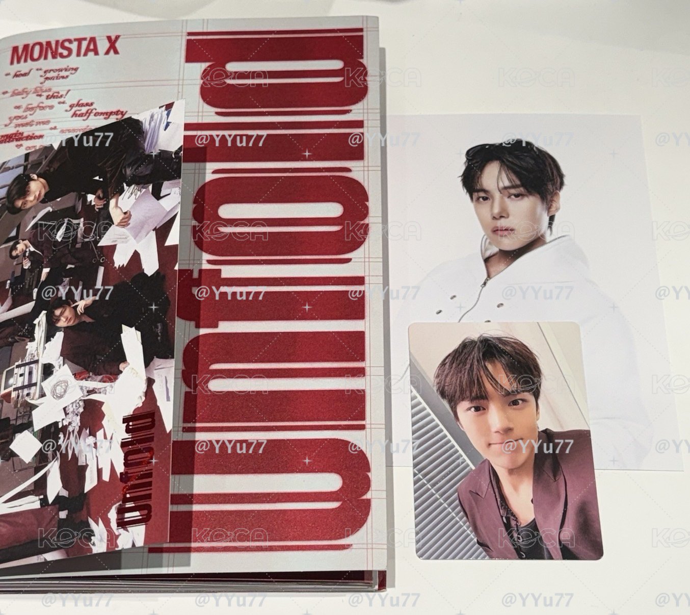 MONSTA X - AMERICAN STUDIO ALBUM [UNFOLD] 美國錄音室專輯 PH-Thirst 