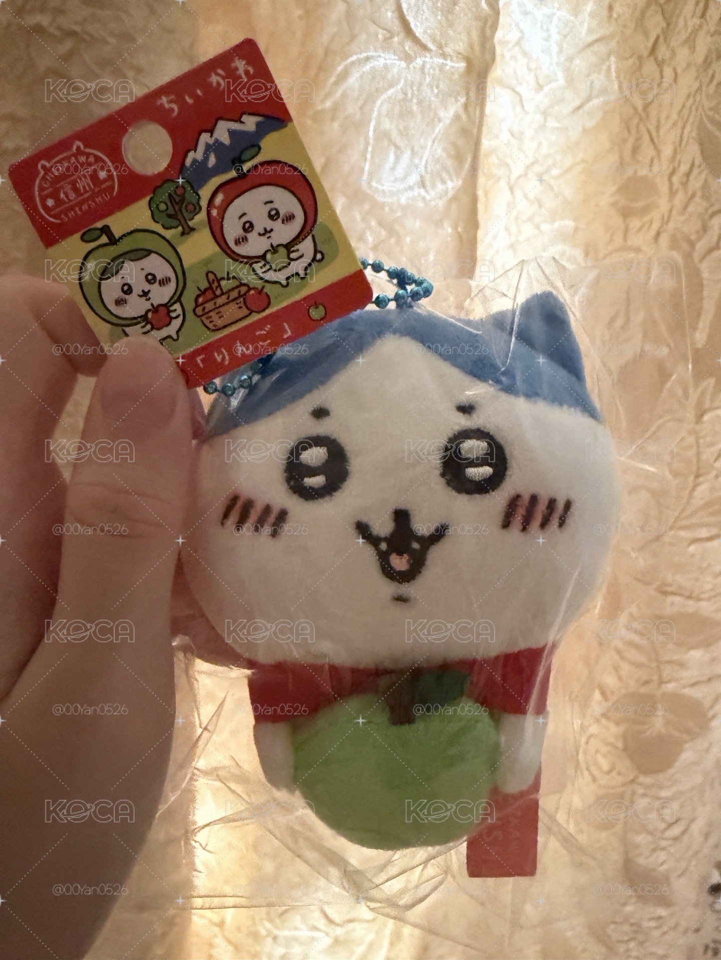 地區限定信州蘋果小八！有挑過臉～