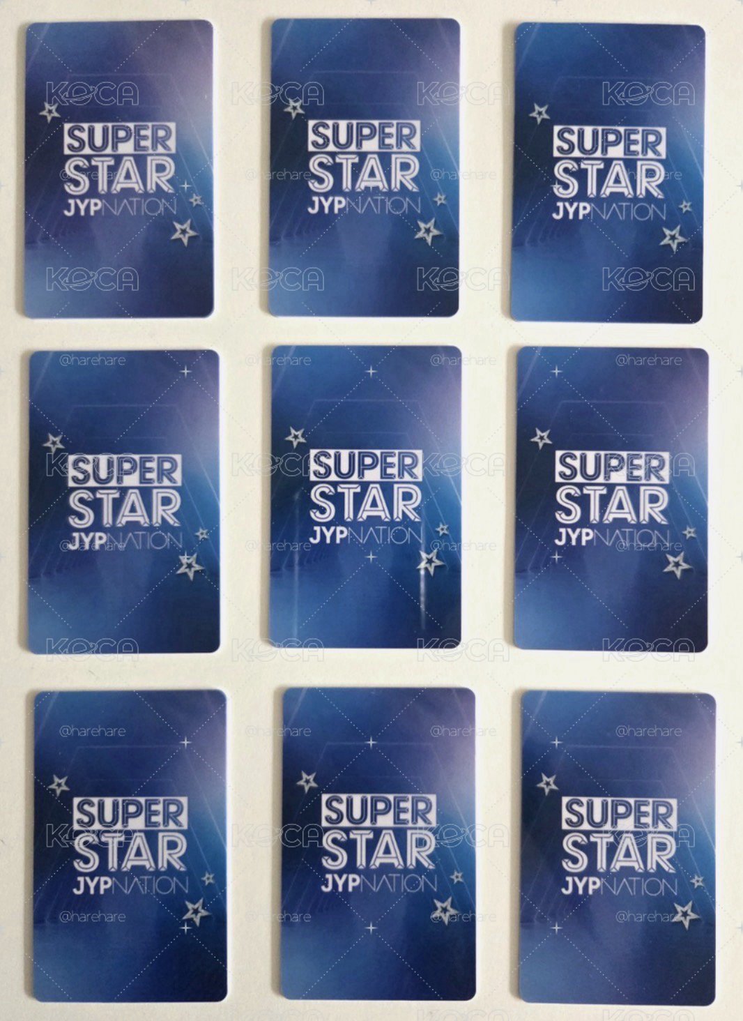 This is for 仁川場 SSJYP遊戲卡