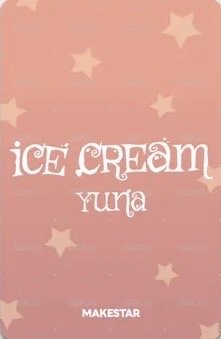 Ice Cream ms 9.0 線上 簽售卡 薯片 背面