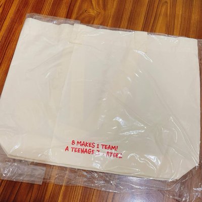 ATEEZ X POTT 米色帆布袋