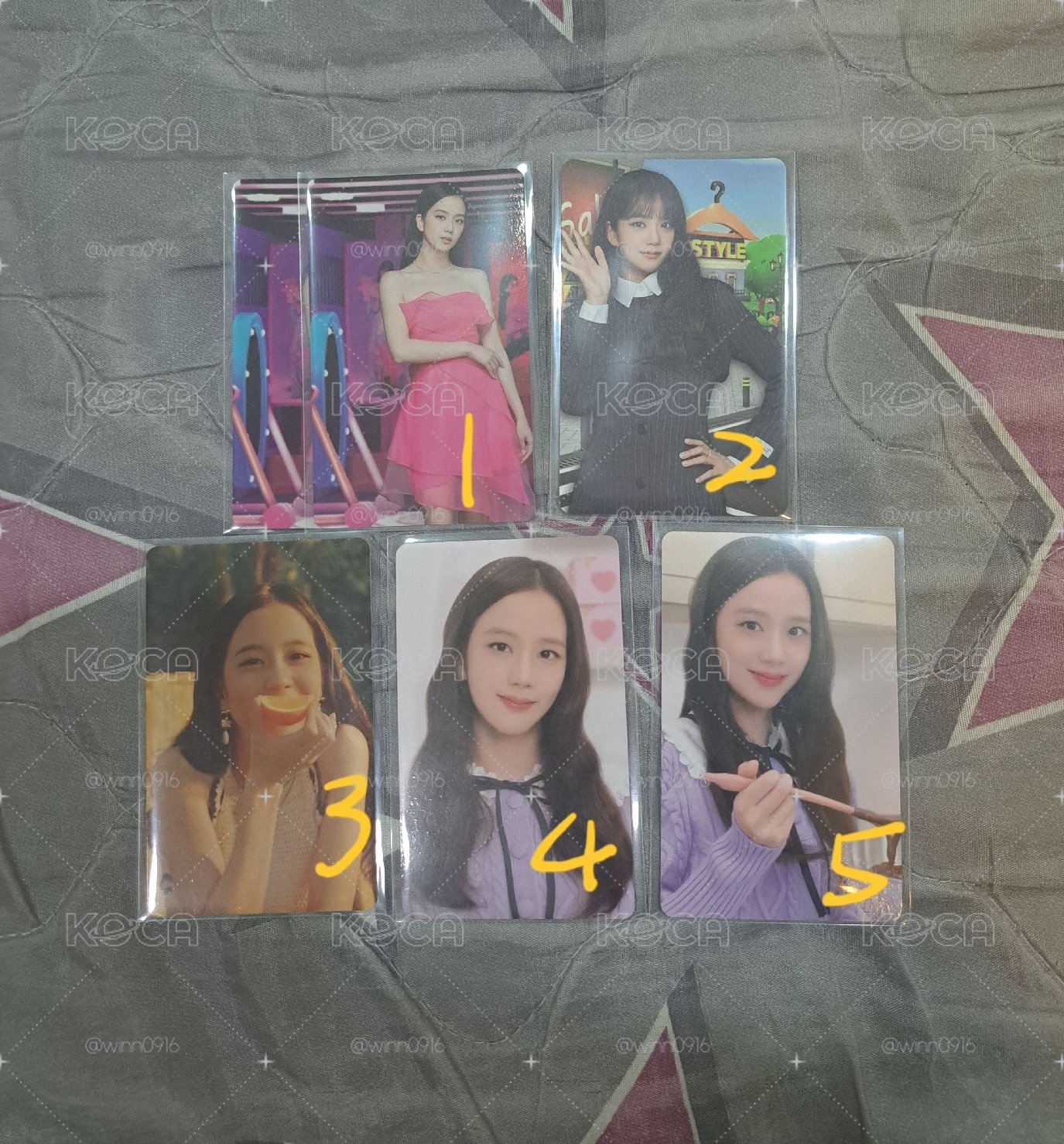 BPTG專輯卡 Jisoo