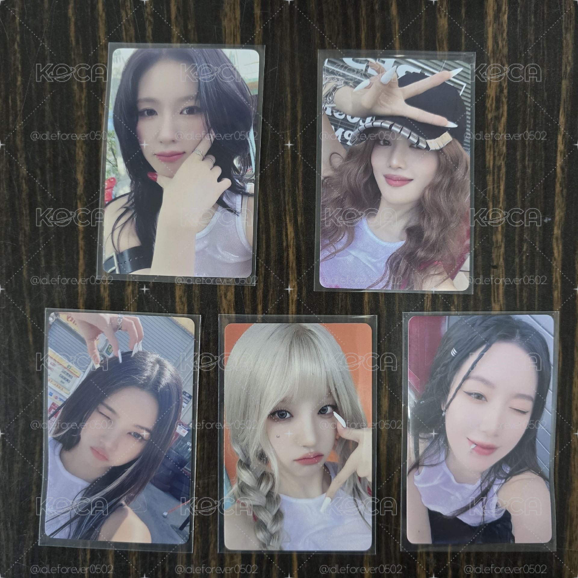 i-dle 迷七 I SWAY 一直娛3.0簽售特典卡