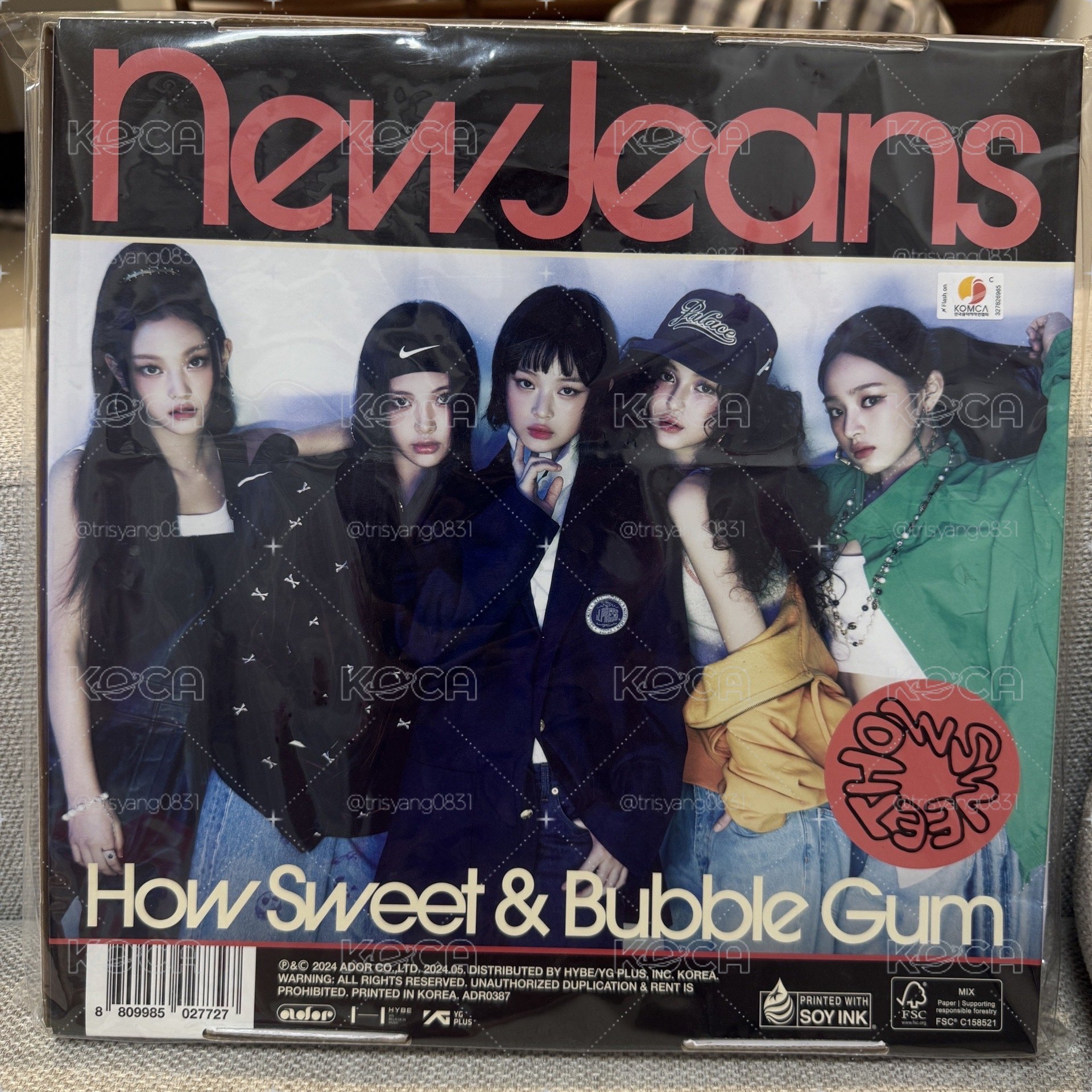 newjeans 已拆全專