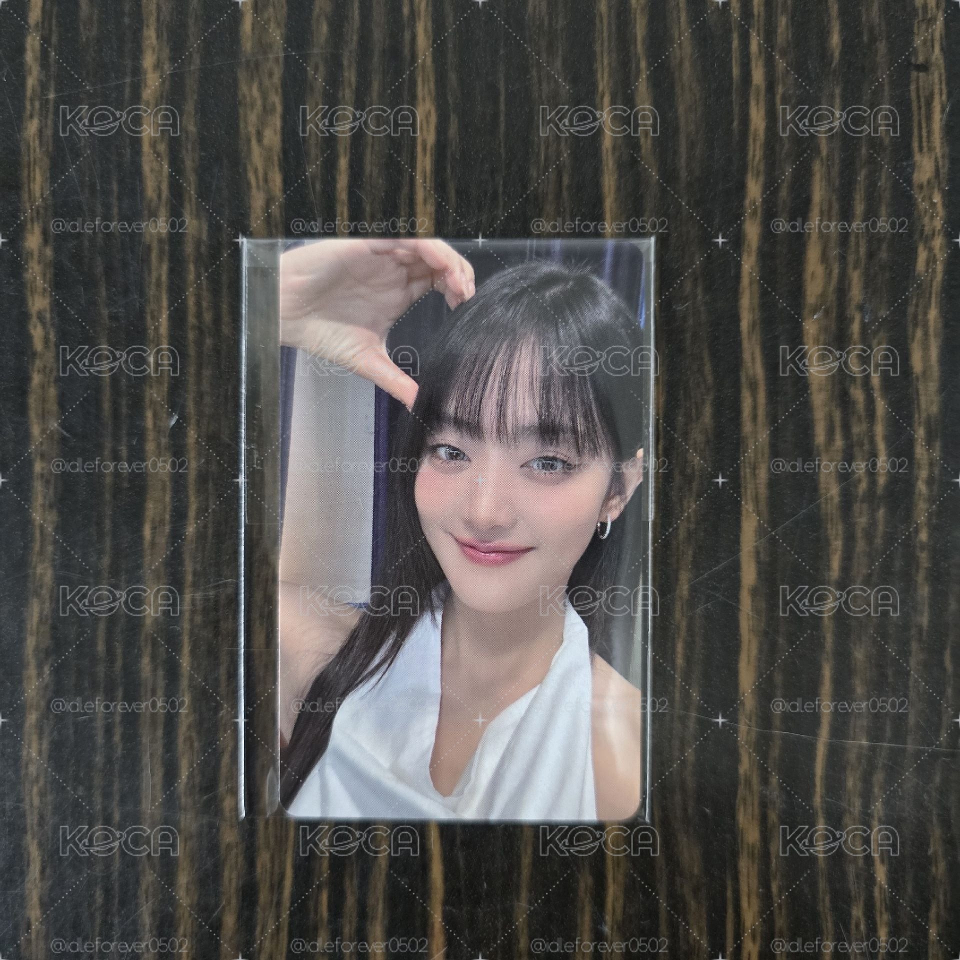 i-dle 迷七 I SWAY KKT1.0特典卡 米妮