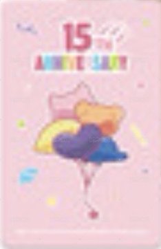 15週年快閃 sw 束口袋 周邊卡  背面